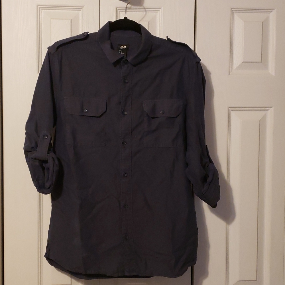 H&M Military Style shirt